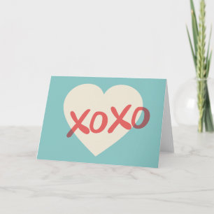 Rétro carte vintage de Saint-Valentin du coeur