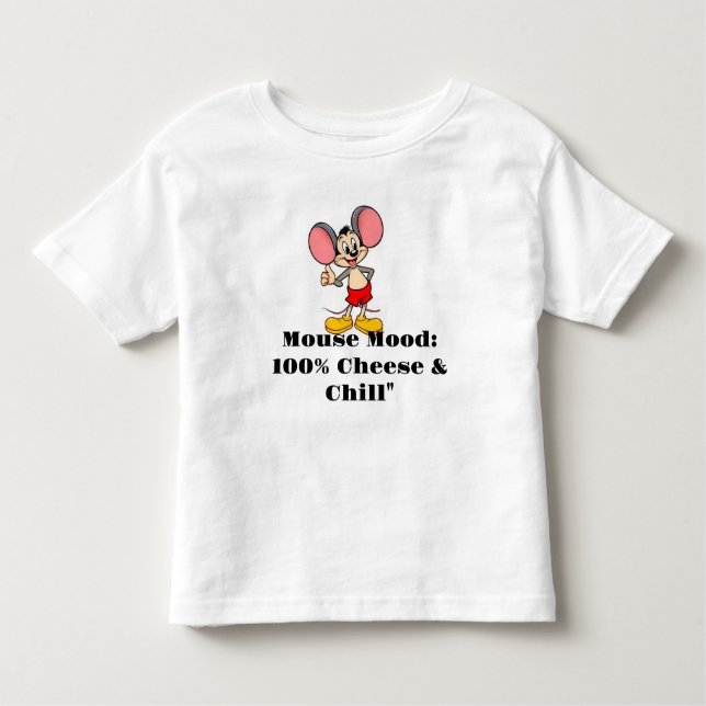 Retro-Cartoon-Maus-T - Shirt (Vorderseite)