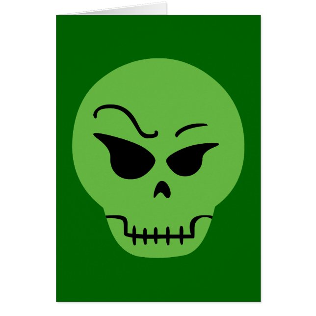 Retro Cartoon Skull (Vorne)