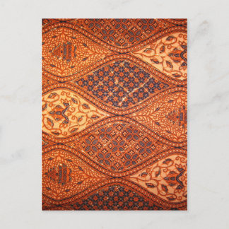 Retro Carving Postkarte
