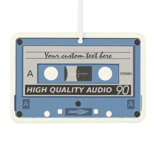Retro Casette Tape kundenspezifische Lufterfrische Autolufterfrischer (Vorderseite)
