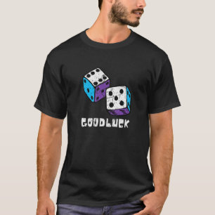 Retro Casino Dice Player Casino Viel Glück Game Ni T-Shirt
