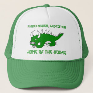Rétro casquette de Hodag - de Rhinelander Hodag