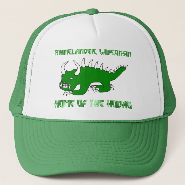 Rétro casquette de Hodag - de Rhinelander Hodag (Devant)
