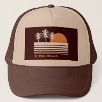 Rétro casquette de plage de St Peter
