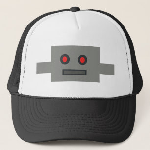 Rétro casquette de robot
