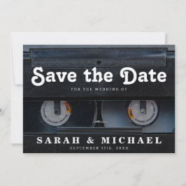 Retro Cassette 80er Wedding Save the Date