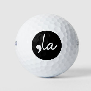 Retro Cat Comma La Kamala Harris für den Präsident Golfball