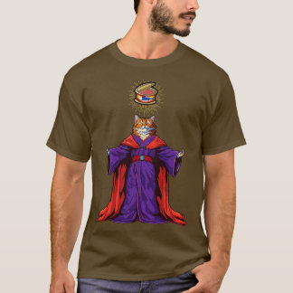 Retro Cat Pun Atheist Männer Frauen Kinder Grafisc T-Shirt