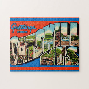 Retro Catskill Gebirge 11x14