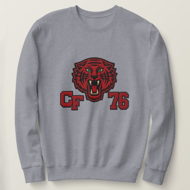 Retro-CFHS-Letterman-Sweatshirt Sweatshirt (Design vorne)