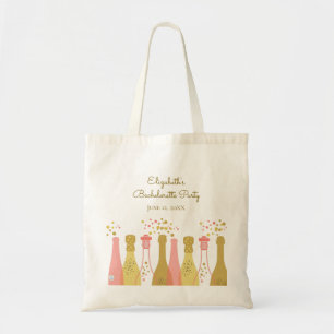 Retro Champagne Pink Gold 1960er Junggeselinnen-Ab Tragetasche
