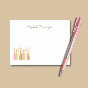 Retro Champagnerflaschen Glam Retro 1960er Jahre S Post-it Klebezettel