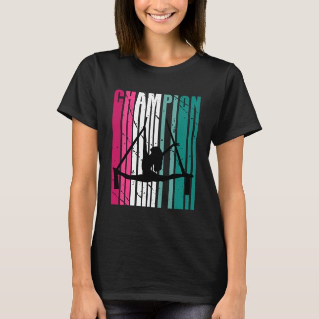 Retro Champion der Aerialistischen Silhouette Air  T-Shirt (Vorderseite)