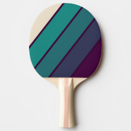 Retro Charlotte Rainbow Bold Tischtennis Schläger