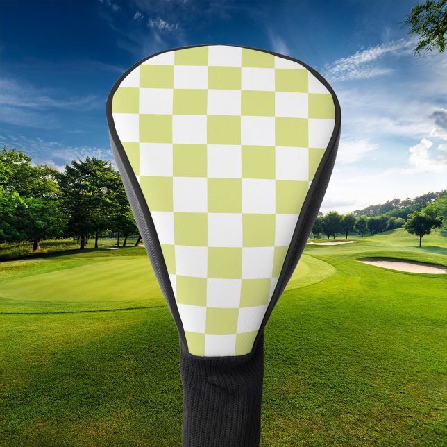 Retro-Checkerboard Golf Headcover (Von Creator hochgeladen)