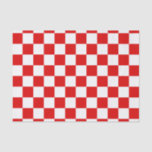 Retro Checkerboard Schachbrett Board Red Christmas Seidenpapier<br><div class="desc">Retro Checkerboard Schachbrett Board Red Weihnachtsgeschenk Tissue Papier!</div>