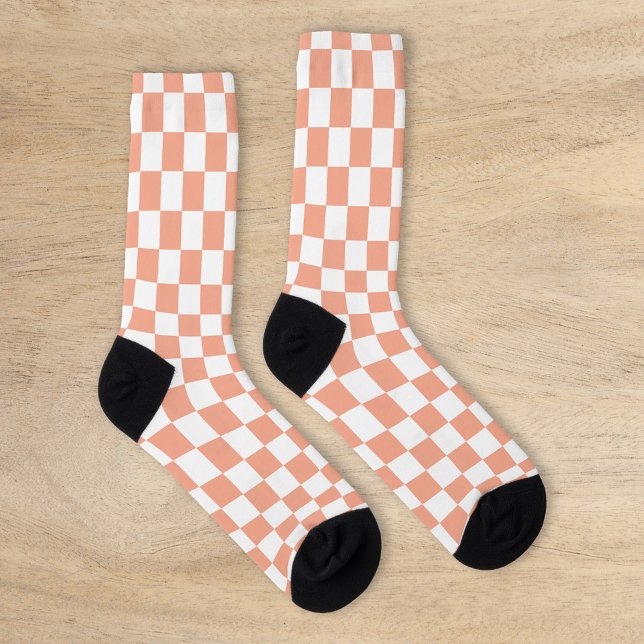Retro-Checkerboard Socken (Von Creator hochgeladen)