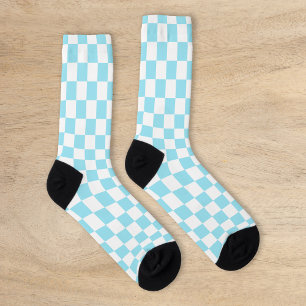 Retro-Checkerboard Socken
