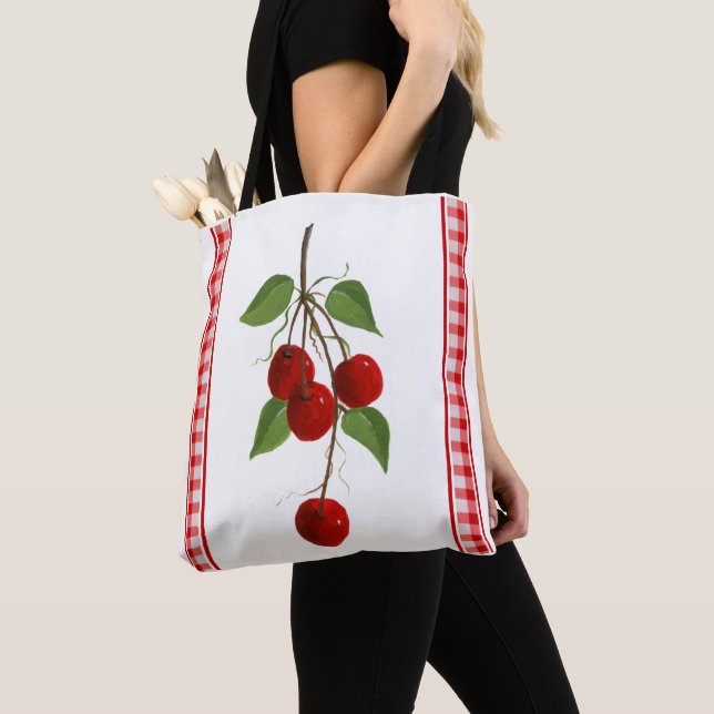Retro Cherries Totbeutel Tasche (Von Nahem)