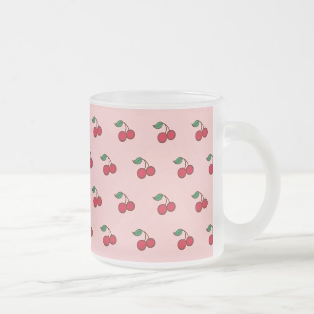 Retro Cherry Coffee Tasse (Rechts)