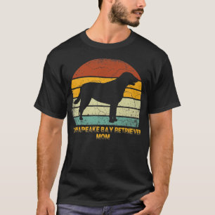 Retro Chesapeake Bay Retriever Mama Gift Doie Dog  T-Shirt