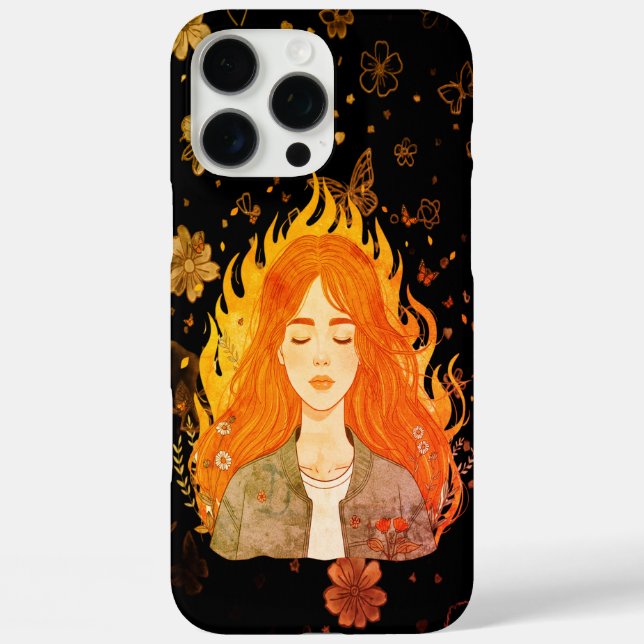 Retro Chic - Abstrakte iPhone-Hülle iPhone 16 Pro Max Hülle (Rückseite)