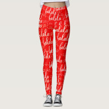 Retro Chic Fa la Script Red