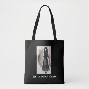 Retro-Chic-Goth-Kleines-Schwarzes-Tasche LBD Tasche