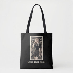Retro-Chic-LBD-Kleines Schwarzes-Tasche Tasche