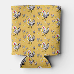 Retro Chickens Dosenkühler