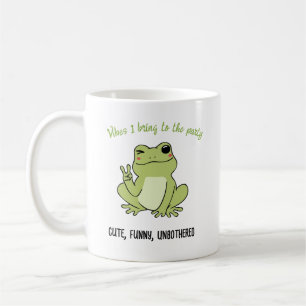 Retro Chill Frog Anpassbare Persönliche Tasse