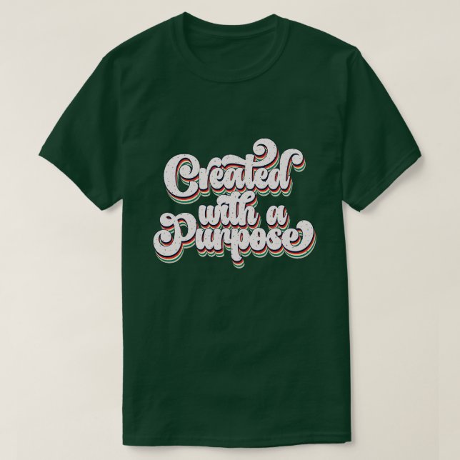 Retro Christlich 16 T-Shirt (Design vorne)
