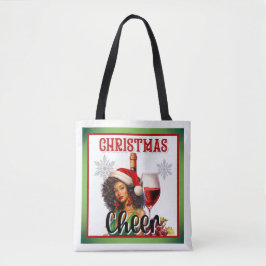Retro Christmas Cheer Pinup Tasche