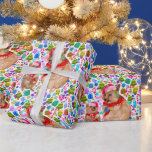 Retro Christmas Quokka Wrapping Paper Geschenkpapier<br><div class="desc">Wenn Sie australische Quokkas Liebe,  dann werden Sie dieses niedliche und Retro inspirierte Packpapier Liebe! Dieses Aquarellmuster zeichnet sich durch zauberhafte Kängurus aus,  umgeben von Weihnachtsbäumen und auf weißem Hintergrund. Es ist ideal für Kinder,  die Geschenke verpacken,  Handwerksprojekte oder jeden,  der Quokkas Lieben.</div>