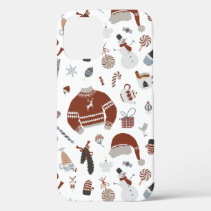 Retro Christmas Sweater Muster Case-Mate iPhone Hülle