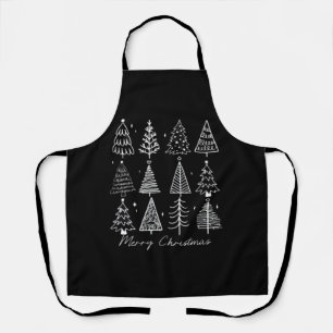 Retro-Christmasbaum Klassiker Schürze