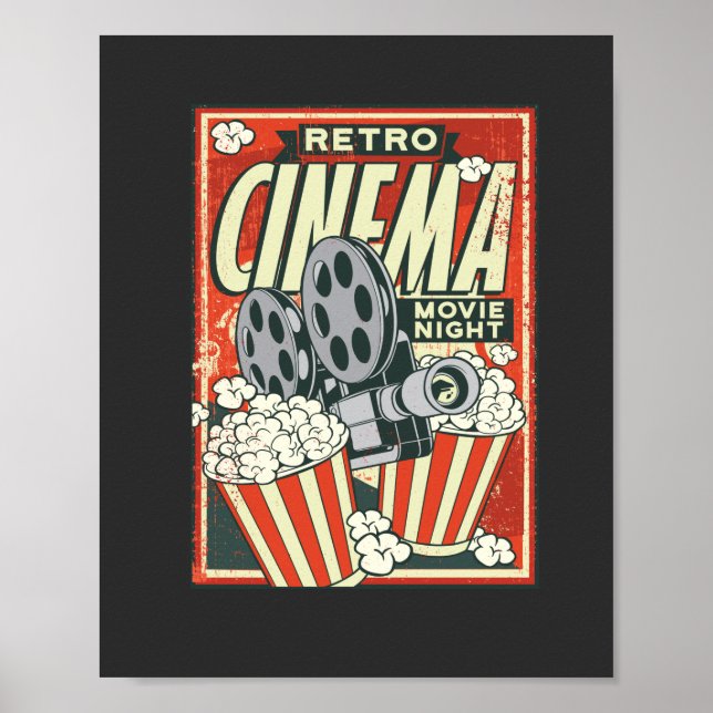 RETRO CINEMA POSTER (Vorne)
