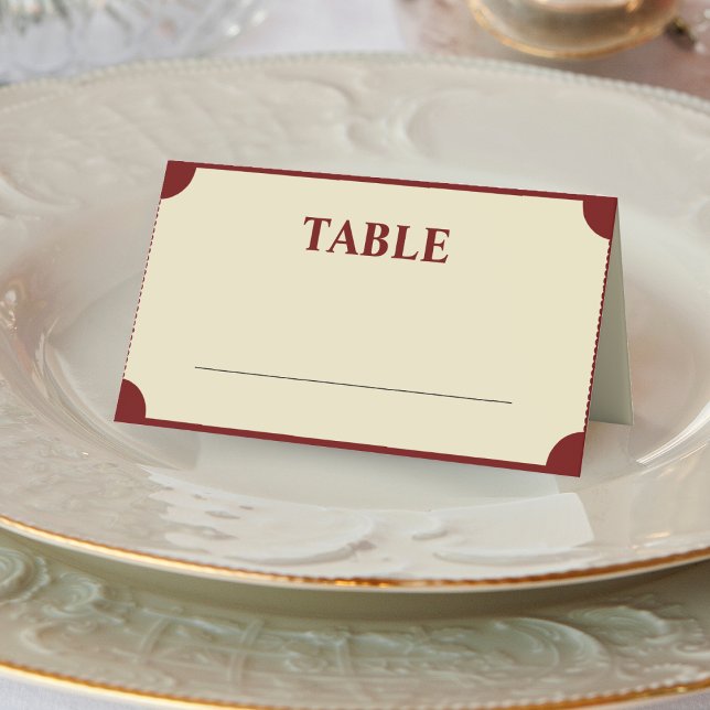 Retro Cinema Theatre Admit 2 Ticket Hochzeit Platzkarte (Retro Cinema Theater Admit Two Ticket Wedding Place Card)