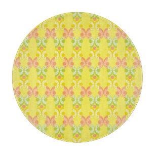 Retro Citrus Glass Cutting Board (5 Stile) Schneidebrett