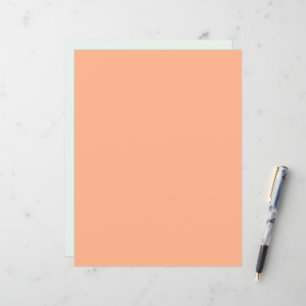 Retro Citrus Sunset on Sea Solid Scrapbook Paper