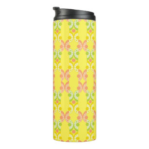 Retro Citrus Thermal Travel Tumbler Thermosbecher