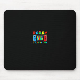 Retro Ck Zurück zur Schule Kindergarten Bereit für Mousepad