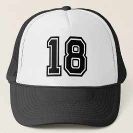 Retro Classic 18. Geburtstagsparty Trucker Hat Truckerkappe