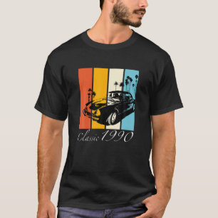 Retro Classic 1990 Vintage Car 31St Geburtstagsges T-Shirt