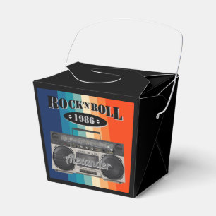 Retro Classic Boom Box Rock'n'Roll Musik Vintag Geschenkschachtel