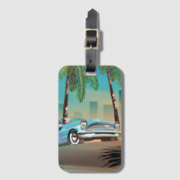 Retro Classic Car Poster