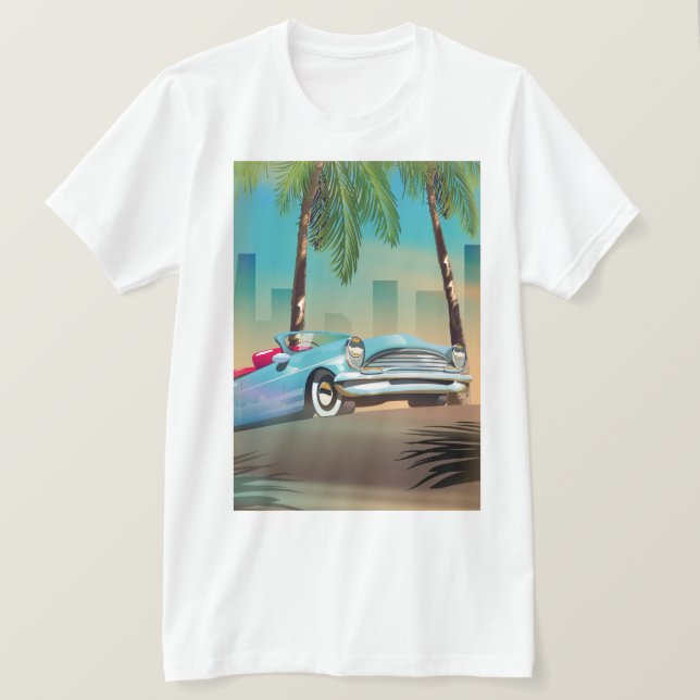 Retro Classic Car T-Shirt (Design vorne)