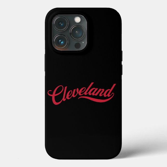 Retro Cleveland Case-Mate iPhone Hülle (Rückseite)