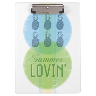 Retro-Clipboard Summer Lovin Klemmbrett